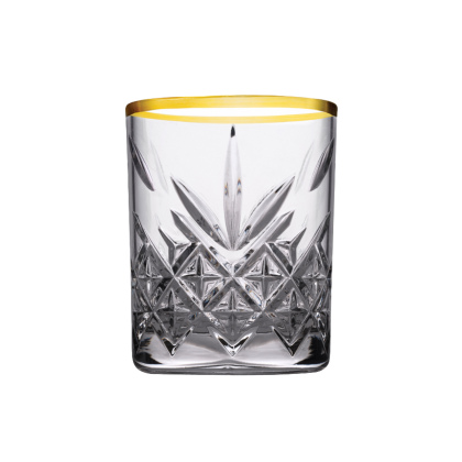 Timeless Borrelglas gouden rand 6.2 cl